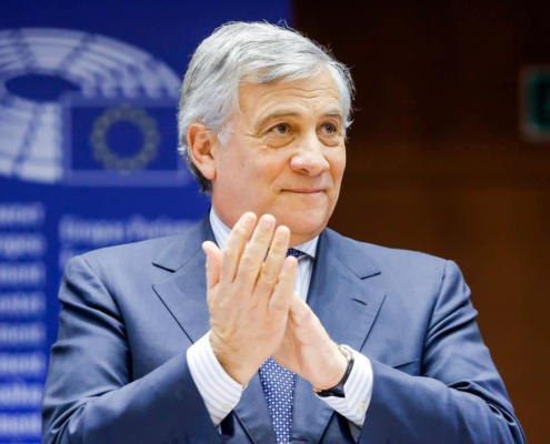 Il presidente del Parlamento Europeo Antonio Tajani arriva in Sicilia: doppia tappa a Catania e Palermo