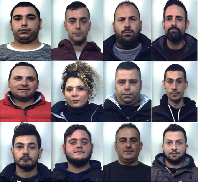 Operazione Sciarotta: NOMI e FOTO dei 12 arrestati nel Catanese per droga