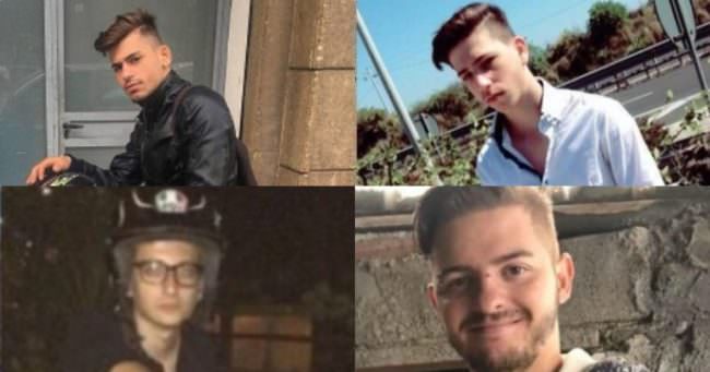 Catania a lutto. Santo, Andrea, Gianluca e Mirko “lasciano” un messaggio: godersi ogni istante