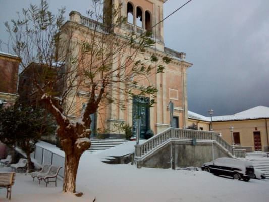 Neve mette ko il Catanese: scatta il divieto di circolazione a Mascali