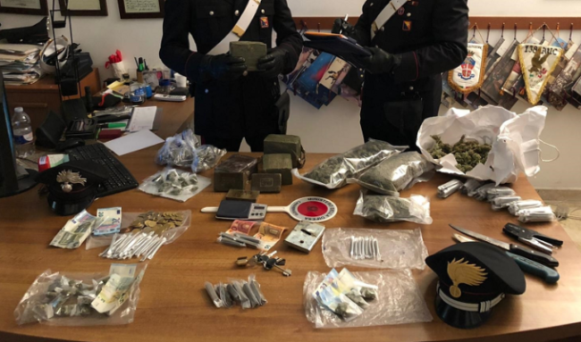 Maxi sequestro di hashish e marijuana allo ZEN, arrestato un 18enne