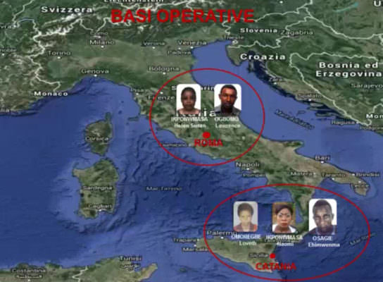 Nigeria collegamenti siti