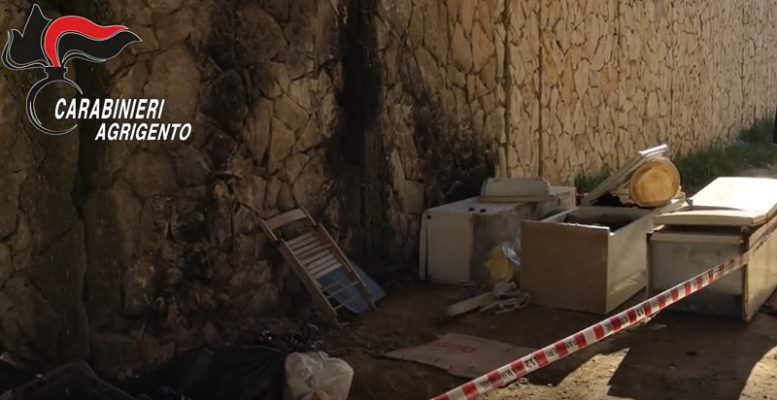 Rifiuti di ogni genere, sequestrata discarica abusiva: denunciato 62enne – VIDEO