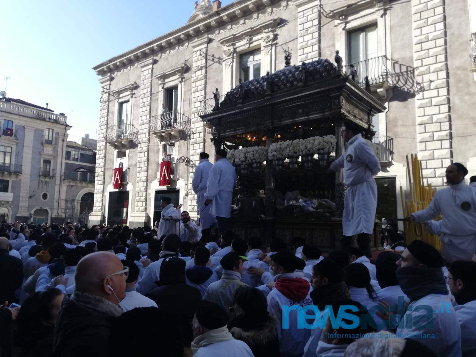 Sant’Agata 2019, annullata salita di Sangiuliano per motivi di sicurezza: scritta triste pagina di storia