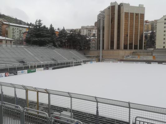 Troppa neve al “Viviani”, Potenza-Sicula Leonzio rinviata a data da destinarsi