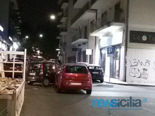 Scontro tra una Panda e una Punto: paura tra via Cagliari e via Vittorio Emanuele Orlando