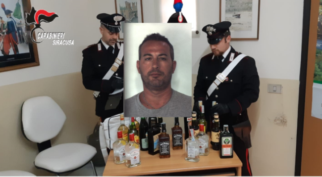 Ladro amante degli alcolici svaligia supermarket, beccato da dipendenti e forze dell’ordine