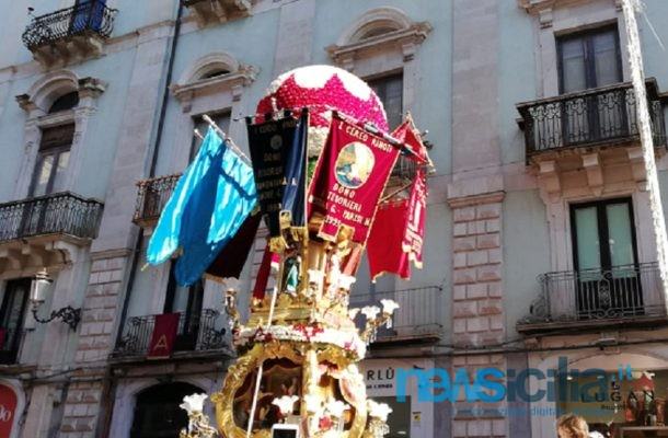 Candelore di Sant’Agata in giro oggi per Catania: programma, itinerario e orari