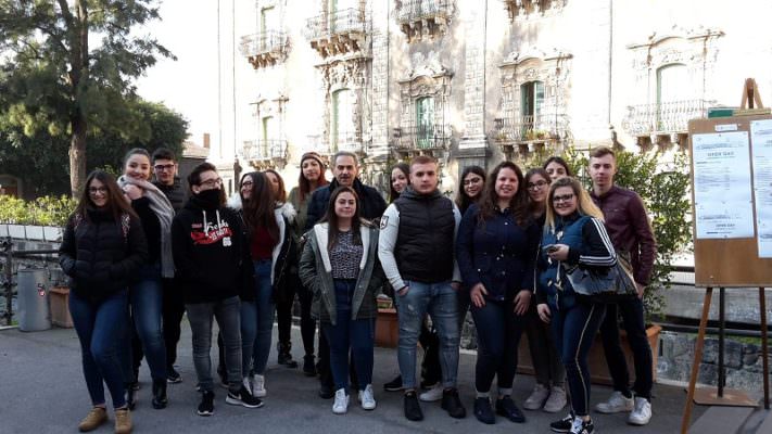 Studenti dell’IISS “Carlo Gemmellaro” di Catania all’Open Day del dipartimento di Scienze Umanistiche