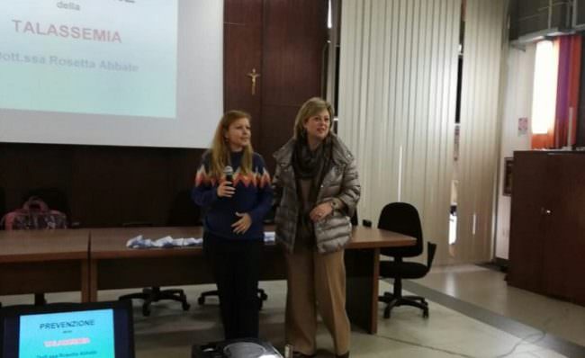 Seminario informativo sulla talassemia all’Istituto “Vaccarini” di Catania
