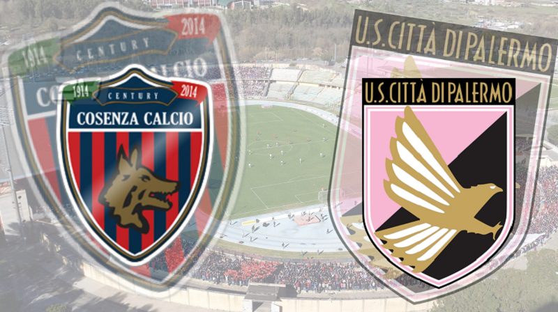 Al San Vito tra Cosenza e Palermo termina 1-1: rosanero in 10 per buona parte del recupero