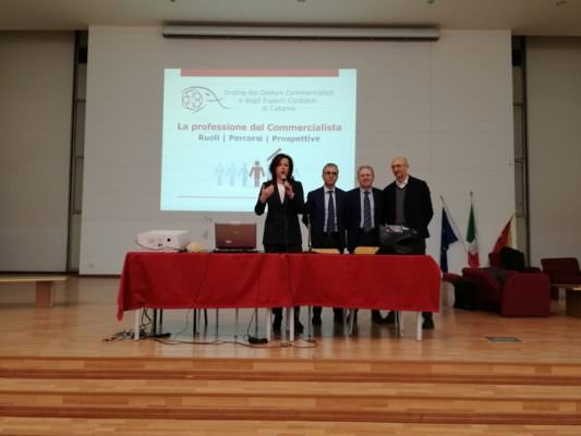 Istituto “Gemmellaro” di Catania, incontro formativo alternanza scuola-lavoro con Ordine dei Commercialisti