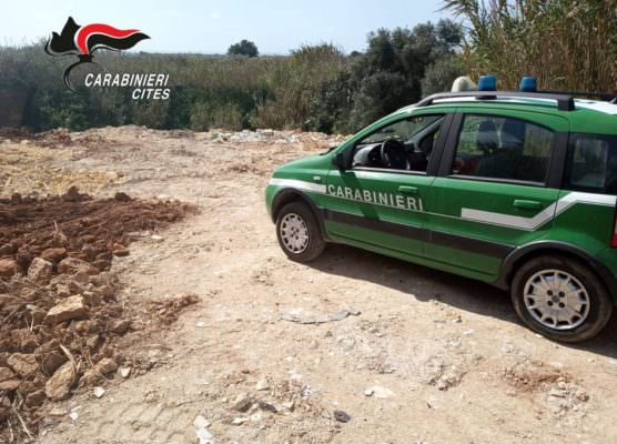 Lastre di eternit, auto ed elettrodomestici abbandonati nel Trapanese, i carabinieri sequestrano due cave di tufo dismesse