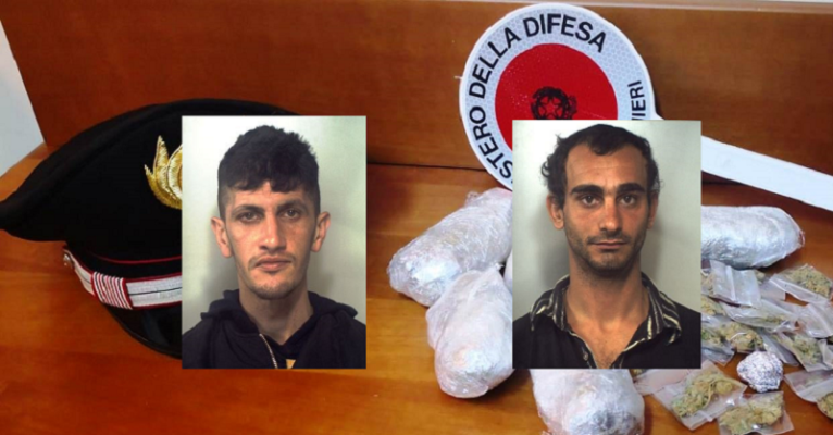 Blitz in viale Castagnola, arrestati due pusher