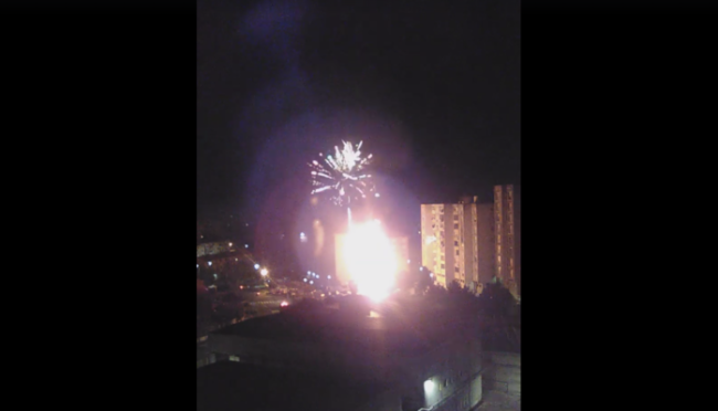 Follia a Librino, fuochi d’artificio incendiano palme: “Civiltà e senso del rispetto sconosciuti” – VIDEO