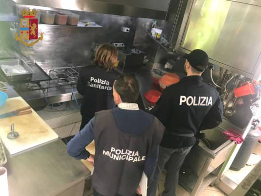 Attività commerciali nel mirino della polizia: sanzioni e chiusura dell’esercizio
