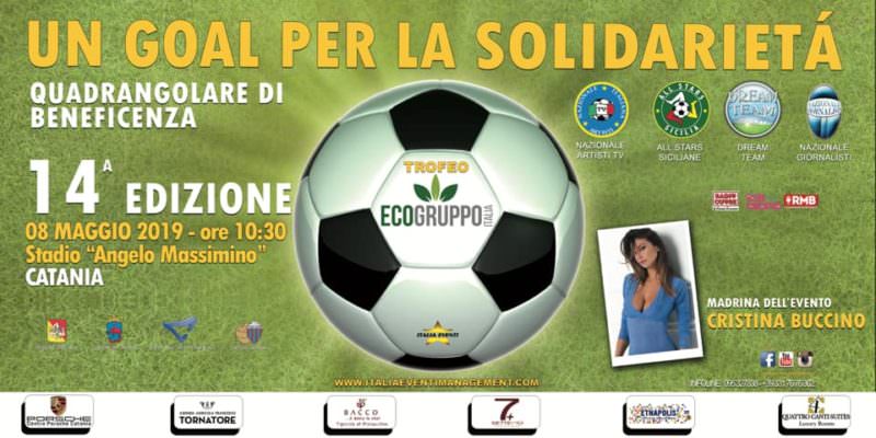“Un Goal per la Solidarietà”, il trofeo Ecogruppo Italia giunge alla 14esima edizione: match previsto per l’8 maggio