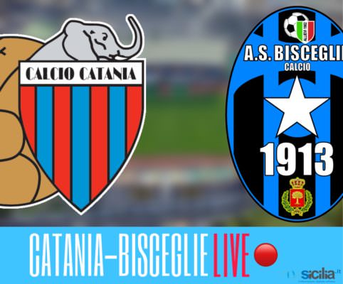 Catania-Bisceglie 2-1: vincono gli etnei con una rimonta negli ultimi minuti. RIVIVI LA CRONACA