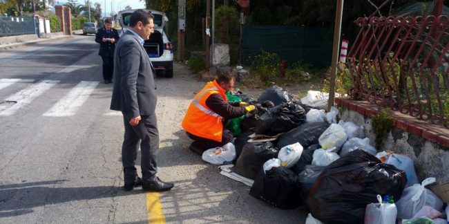 Raccolta differenziata, blitz del sindaco nel Comune di Mascali contro gli incivili