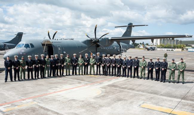 La Marina Militare di Augusta in visita al 41° Stormo di Sigonella: alla scoperta del velivolo P-72A
