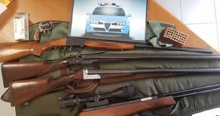 Controlli nel quartiere Picanello di Catania: indagati 3 giovani pusher. Sequestrate armi ad un anziano