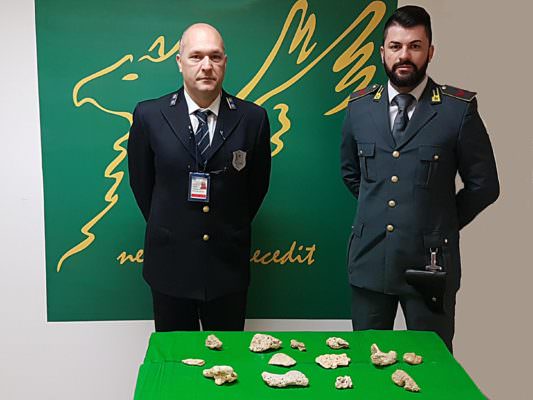 Da Fiumicino a Catania con corallo nascosto in valigia: turista multata