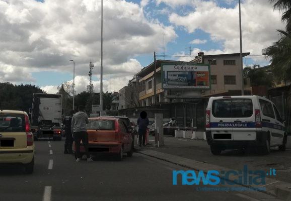 Catania, traffico bloccato alla Circonvallazione: incidente in viale Odorico da Pordenone