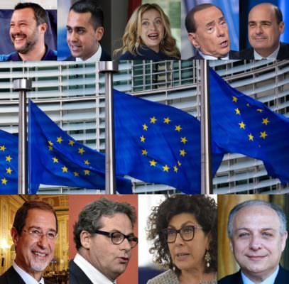 Vincitori e vinti in un’Europa che cambia e stimola i mutamenti politici dell’Italia e della Sicilia