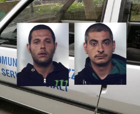 Tentano di rubare l’auto dei servizi sociali del Comune: in manette due catanesi