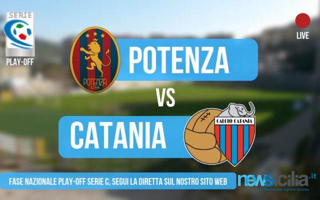 Potenza-Catania 1-1: è finita in parità al Viviani. Appuntamento a mercoledì – RIVIVI LA CRONACA