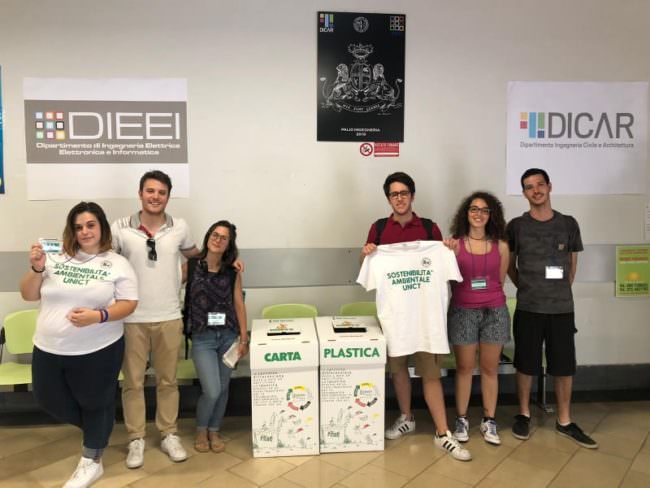 Unict, arrivano gli Ecobox della Dusty per la raccolta differenziata