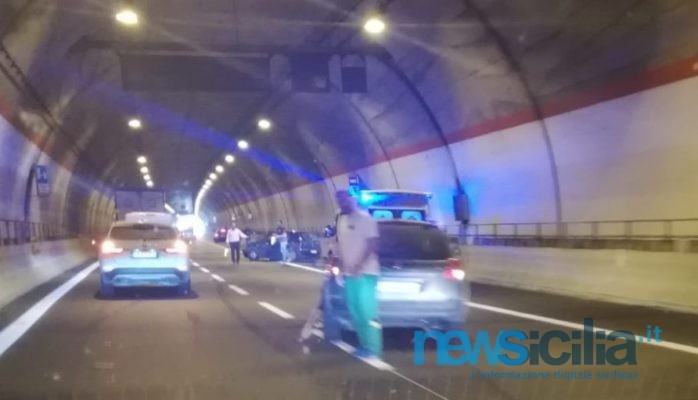 Paura sulla Catania-Siracusa: incidente all’interno di una galleria