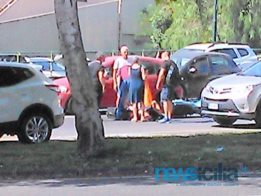 Catania, incidente lungo viale Ulisse: ferito un centauro, traffico rallentato