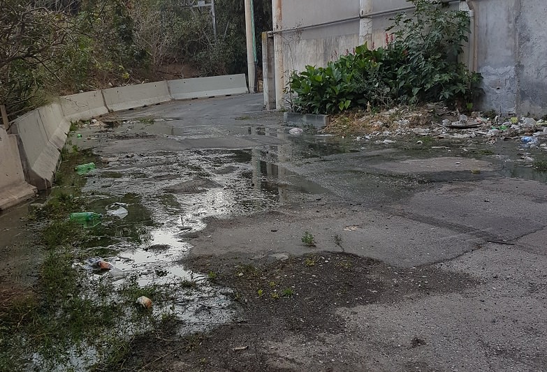 Fogna a cielo aperto in viale Bummacaro, il Comitato denuncia: “Rischio sanitario con l’arrivo del caldo” – FOTO