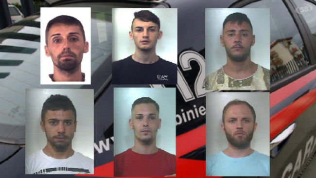 Fermati rapinatori seriali di auto e moto e nei centri commerciali: FOTO e NOMI dei 6 arrestati