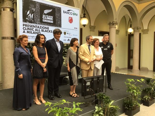 ALL'IDROSCALO DI MILANO IL PRIMO CAMP ITALIANO DEGLI ALL BLACKS
