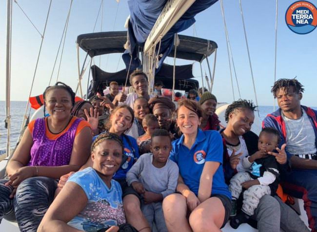ONG MEDITERRANEA VICINO LAMPEDUSA, SALVINI “VADA A MALTA”