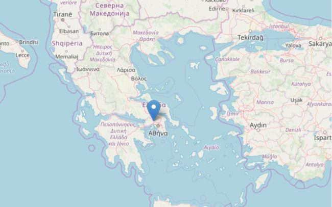 FORTE SCOSSA DI TERREMOTO AD ATENE