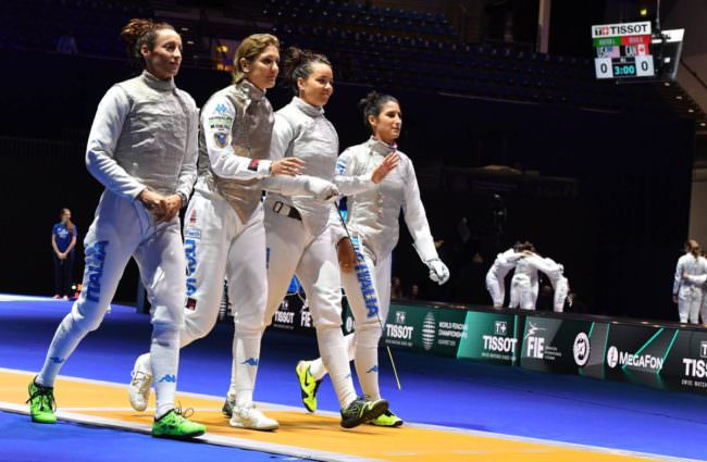 FIORETTO DONNE VINCE L'ARGENTO AI MONDIALI, ITALIA A SETTE MEDAGLIE