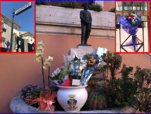 Carabiniere accoltellato a morte: manifestazioni di vicinanza all’Arma anche a Catania e provincia