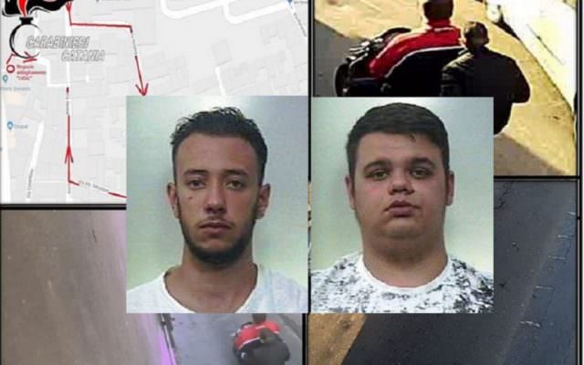 Due rapine nel giro di pochi giorni: giovanissimi catanesi con machete e pistola in mano, arrestati