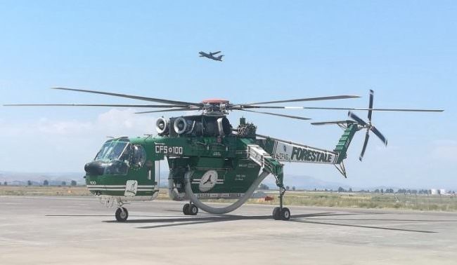 Danni causati dal caldo degli ultimi giorni: aeronautica militare Sigonella presente sul territorio con elicotteri e canadair