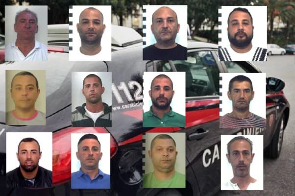 Operazione Blanco, 12 arresti per traffico e spaccio di sostanze stupefacenti. NOMI e FOTO