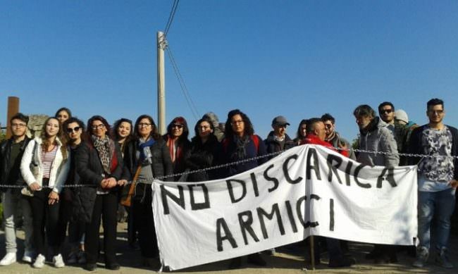 Lentini, riflettori puntati ancora una volta sulla discarica di Contrada Armicci