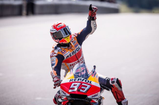 POLE IMPOSSIBILE A BRNO PER MARC MARQUEZ
