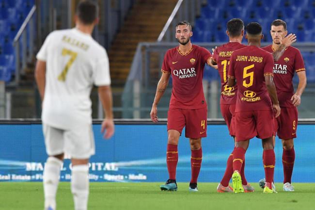 LA ROMA BATTE IL REAL AI RIGORI, SHOW DI DZEKO