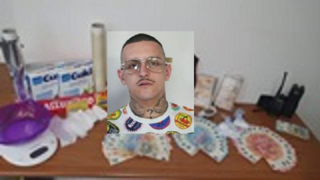 “Centrale di spaccio” nel rione San Giovanni Galermo: cocaina e soldi in casa, arrestato Salvatore La China