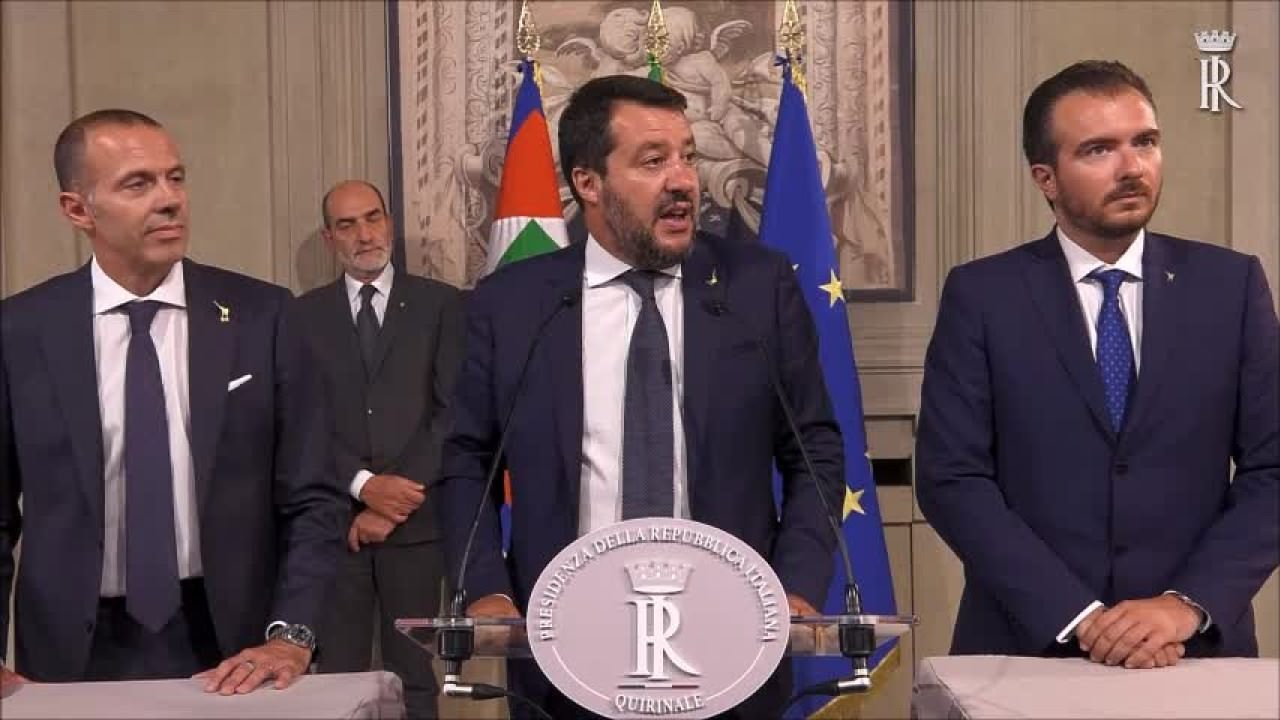 Salvini “Conte trovato a Biarritz”