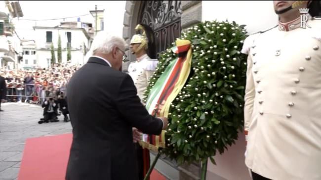 Mattarella commemora gli eccidi di Fivizzano