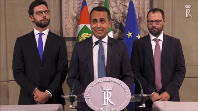 Di Maio “C’e’ l’accordo politico per Conte bis”